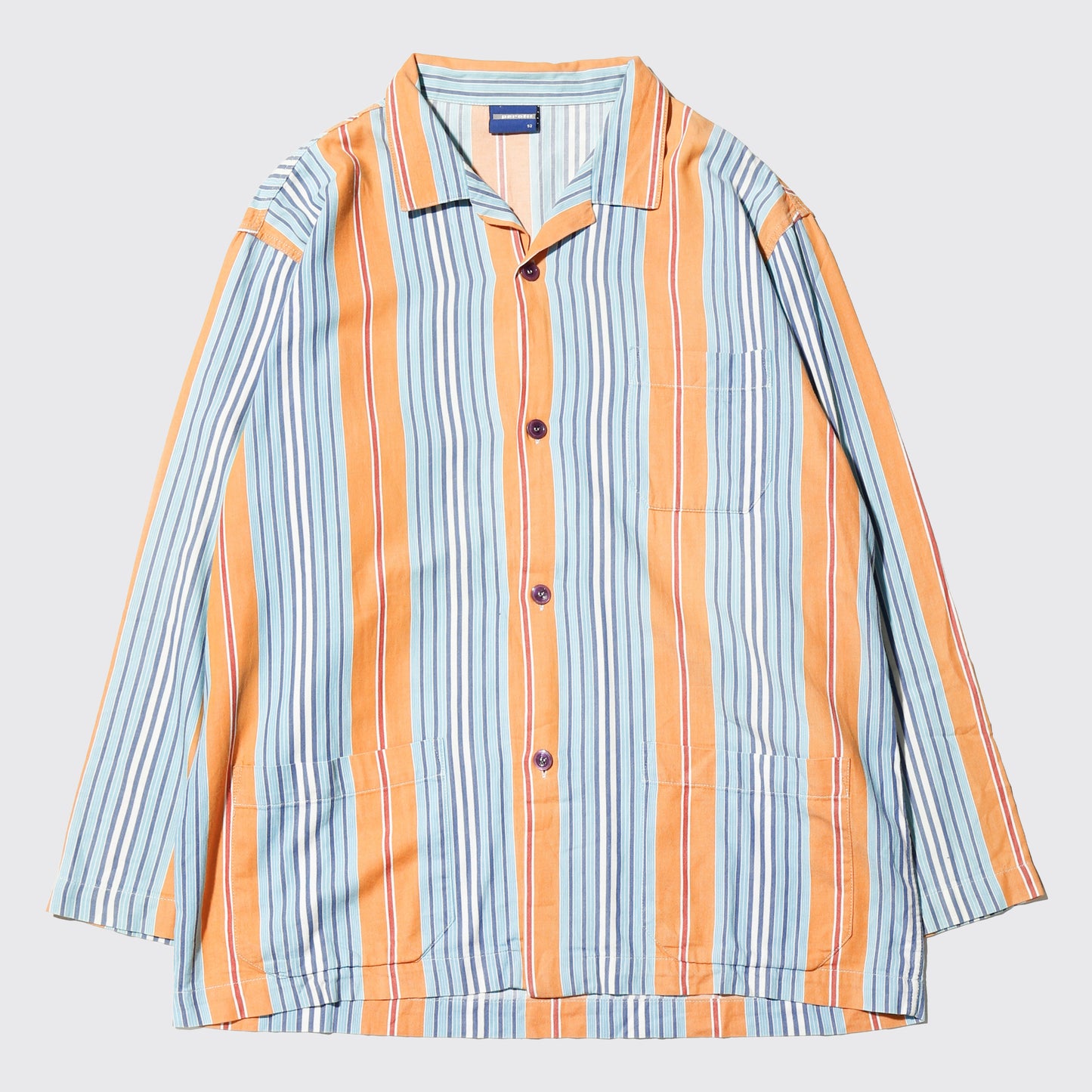 vintage euro stripe sleeper shirt