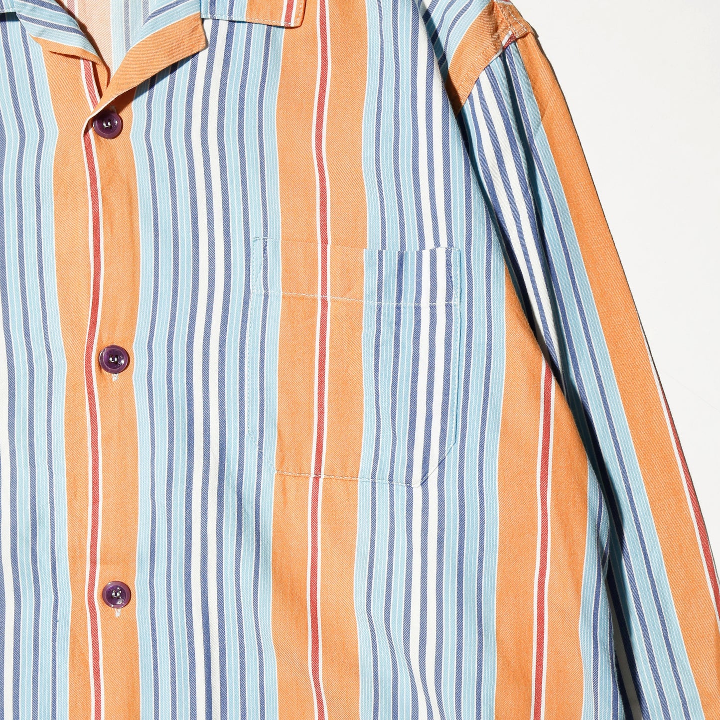 vintage euro stripe sleeper shirt