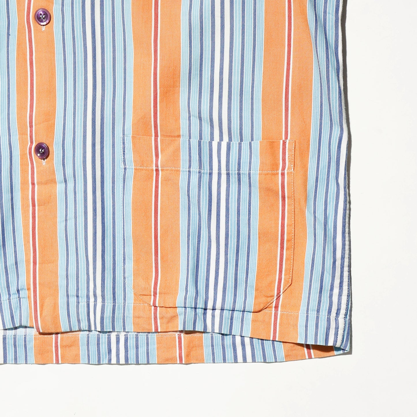 vintage euro stripe sleeper shirt