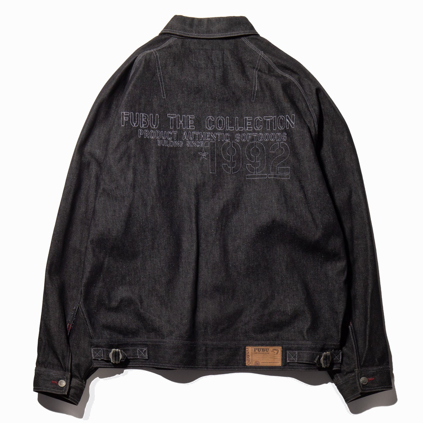 vintage fubu box baggy jacket