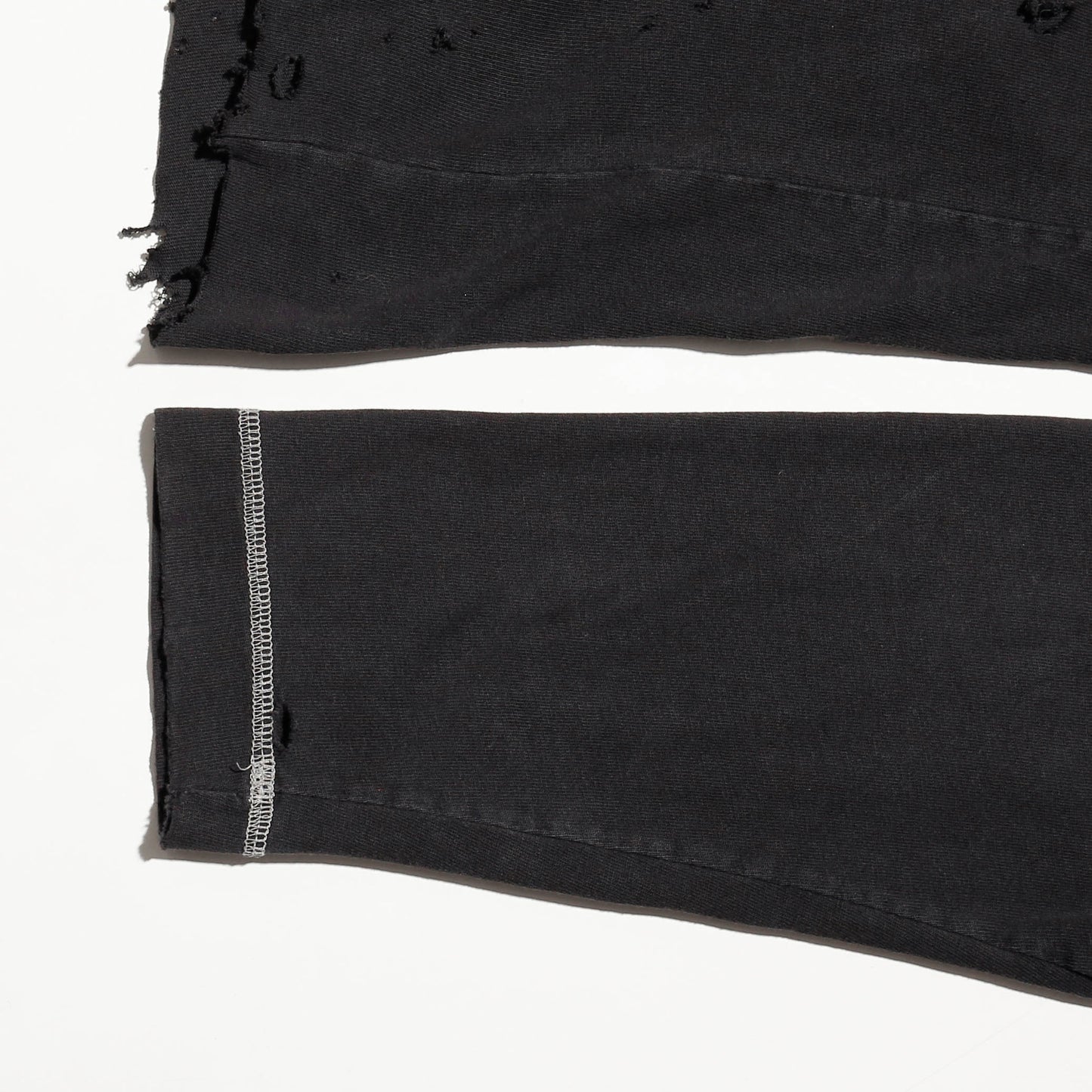 *one-off donna karan jeans stitched broken henry neck l/s