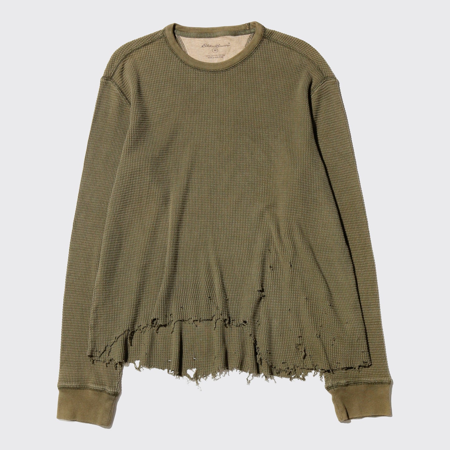 *one-off broken thermal cut sew
