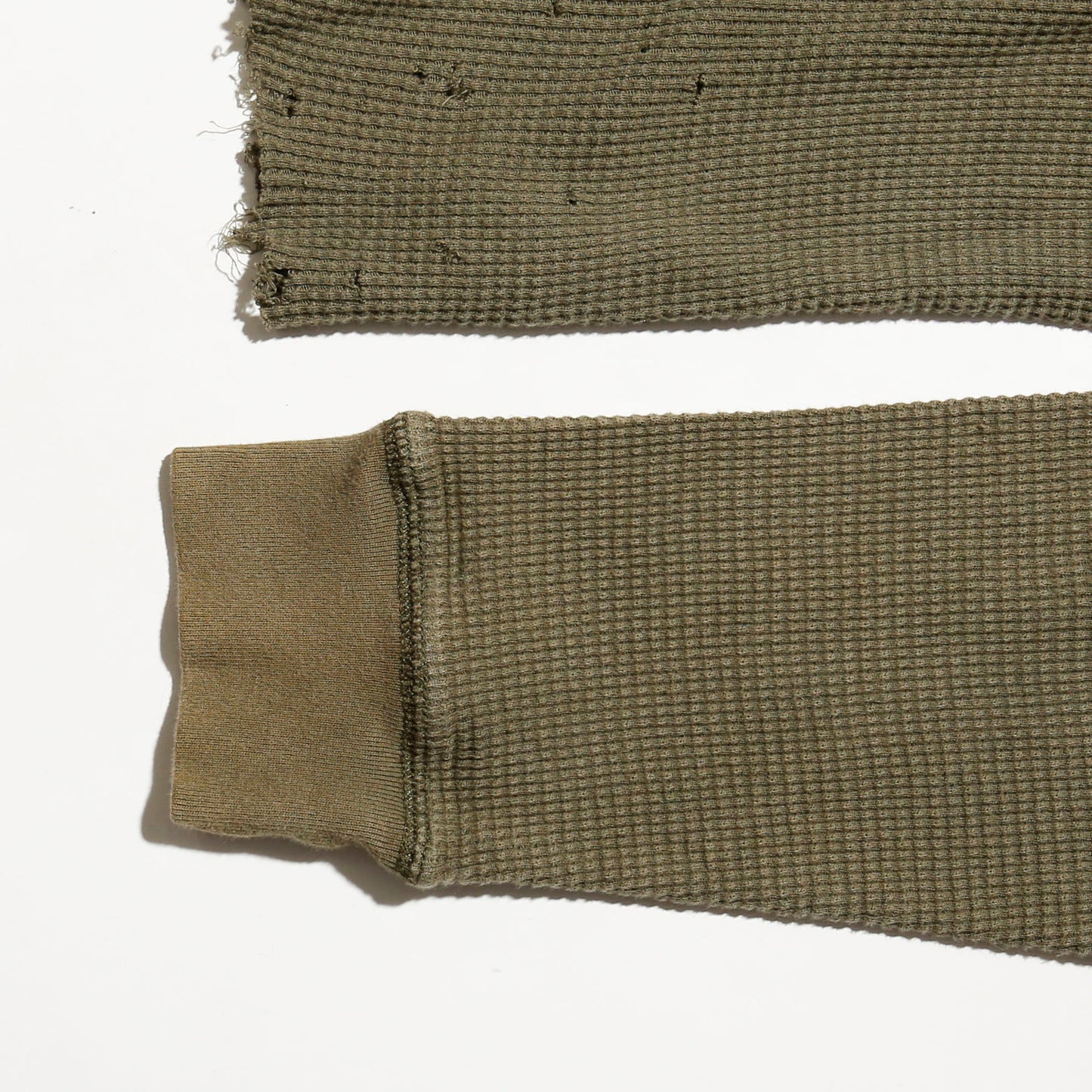 *one-off broken thermal cut sew