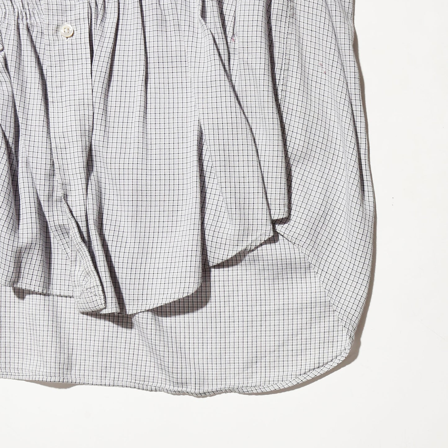 *one-off irregular gathering shirt