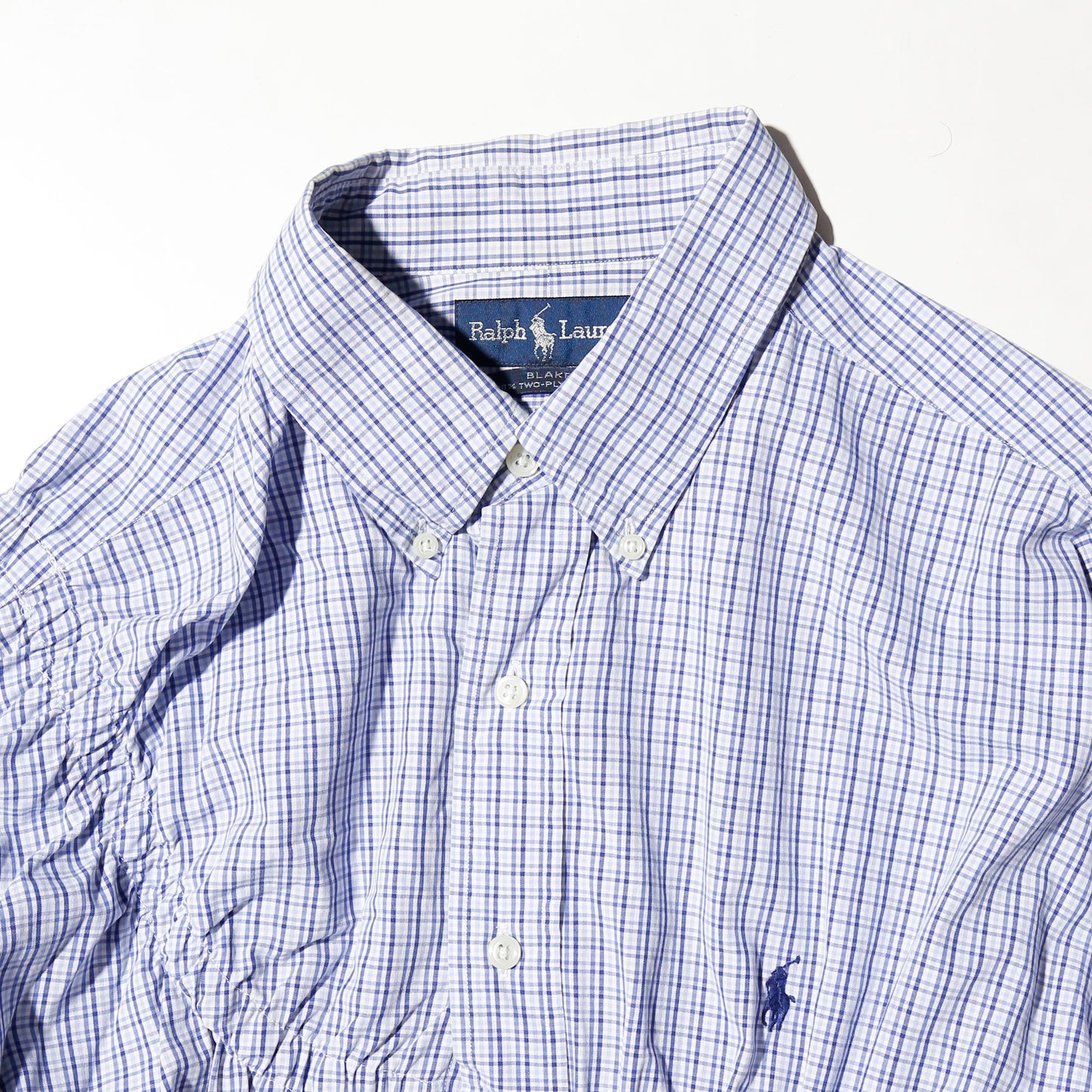 *one-off irregular gathering shirt