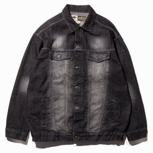 vintage evolution jeans fade baggy jacket