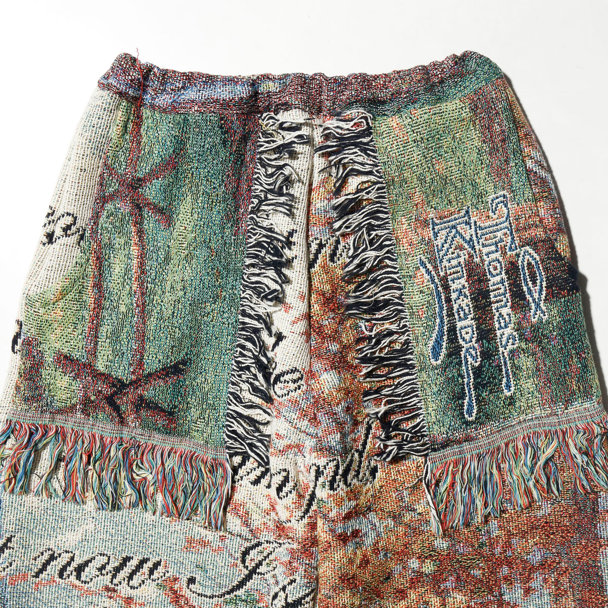 *one-off rug wide trousers