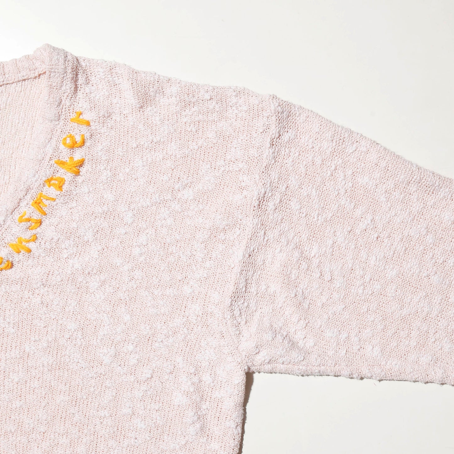 *one-off euro hand stitched sweter, "teen smoker"