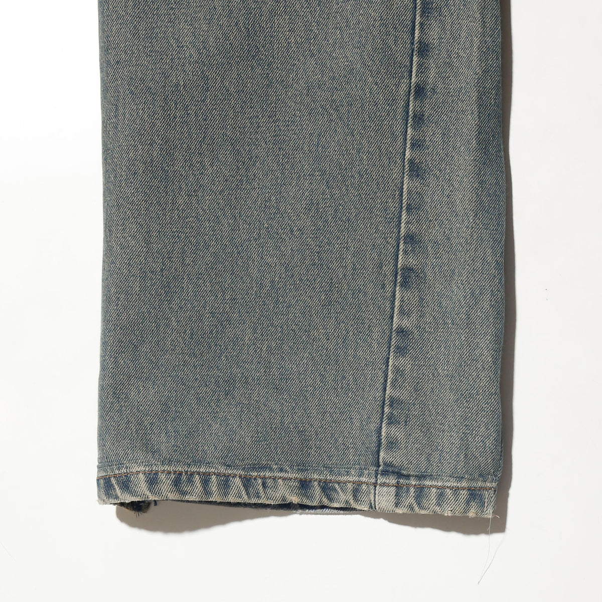 *one-off dropped double face jeans