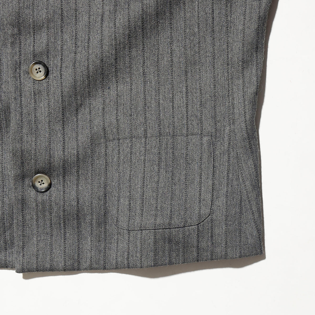 vintage fringe collar stripe 4b jacket