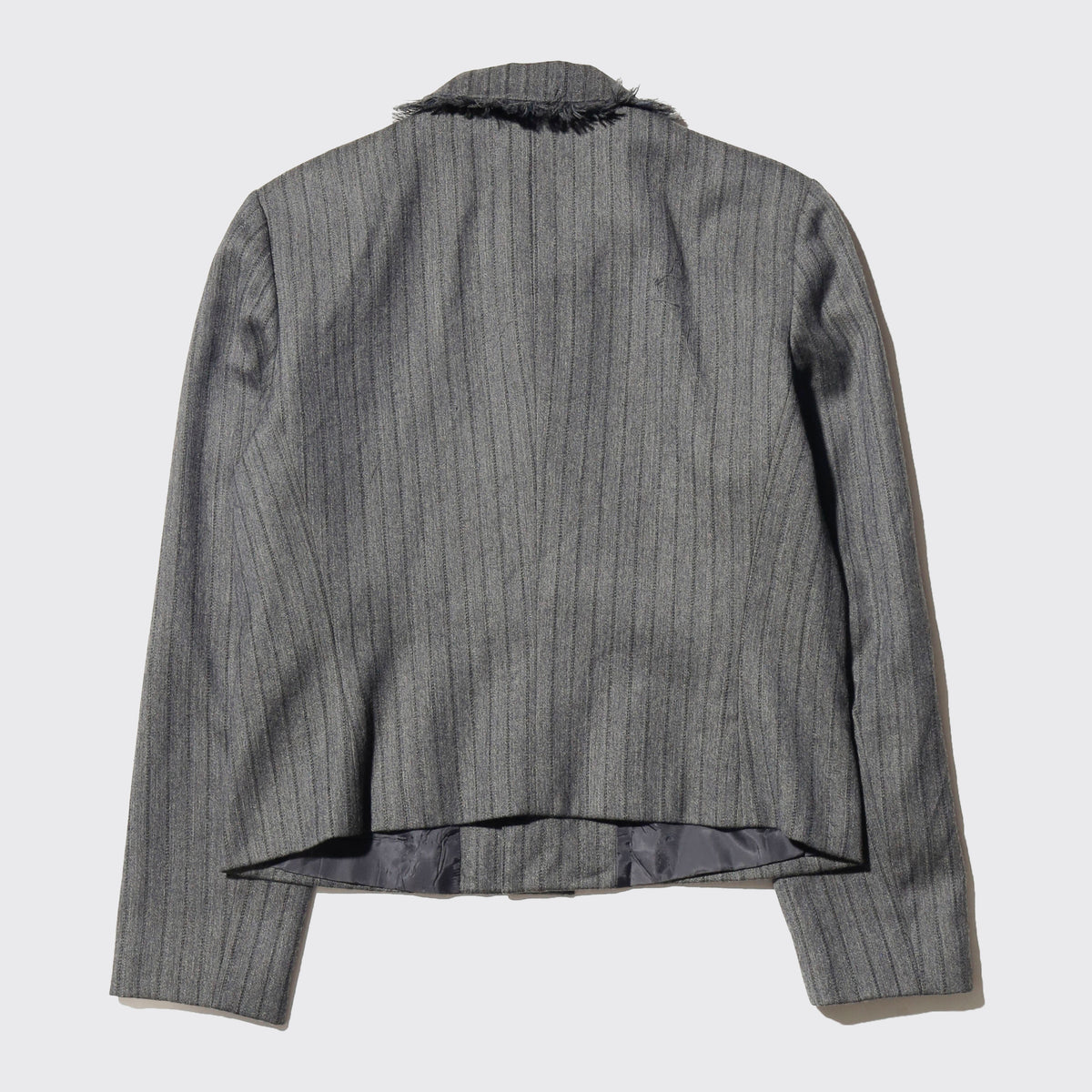 vintage fringe collar stripe 4b jacket