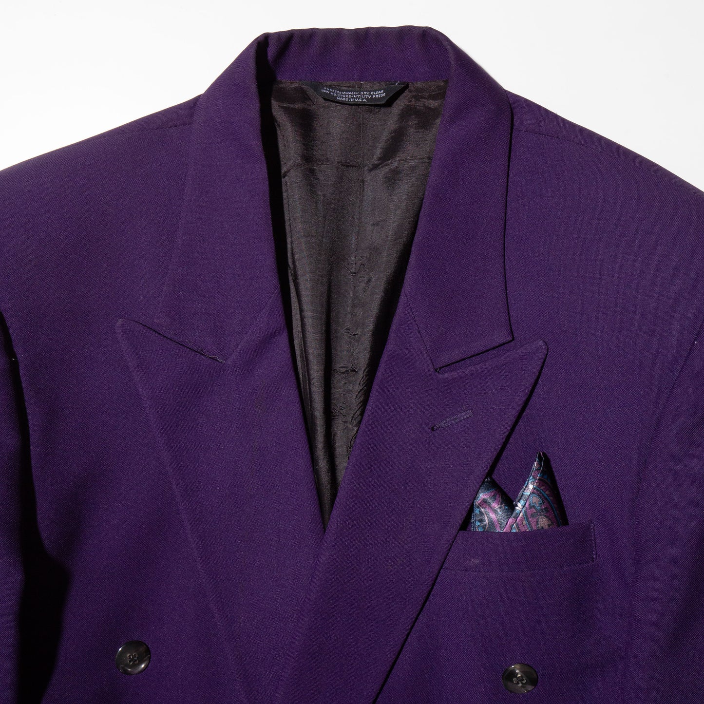 vintage gabardine double breasted set up