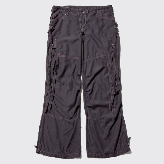 vintage techno cargo trousers