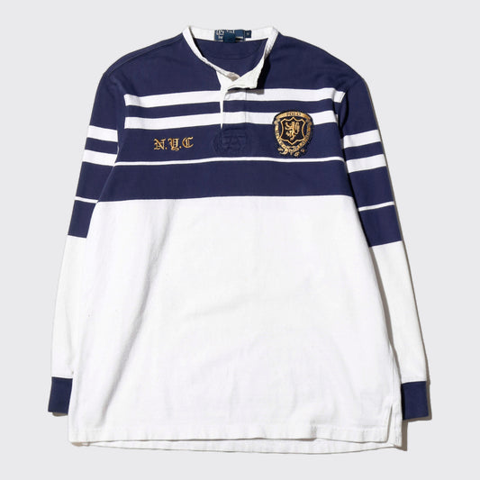 vintage 90's polo ralph lauren emblem rugger shirt