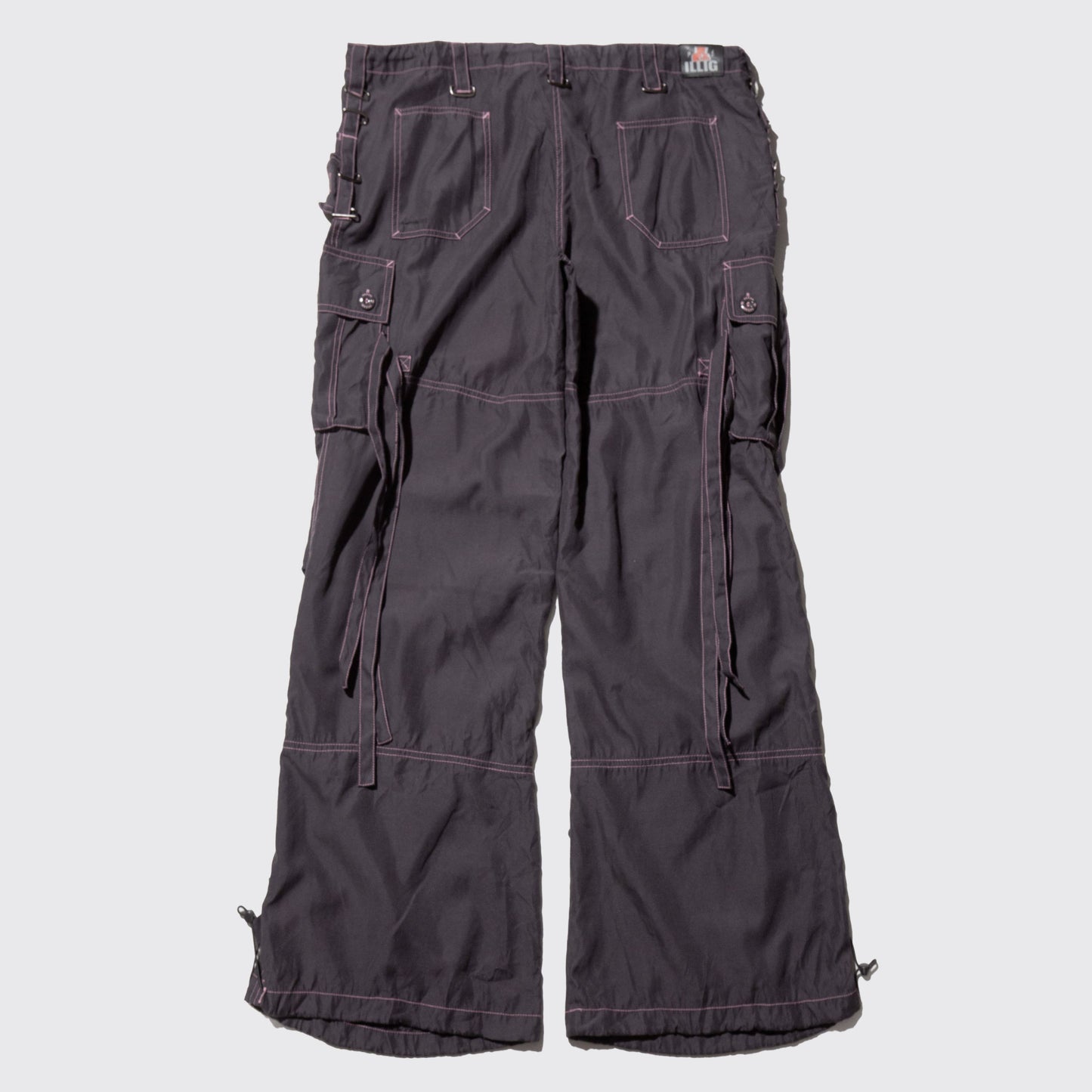 vintage techno cargo trousers