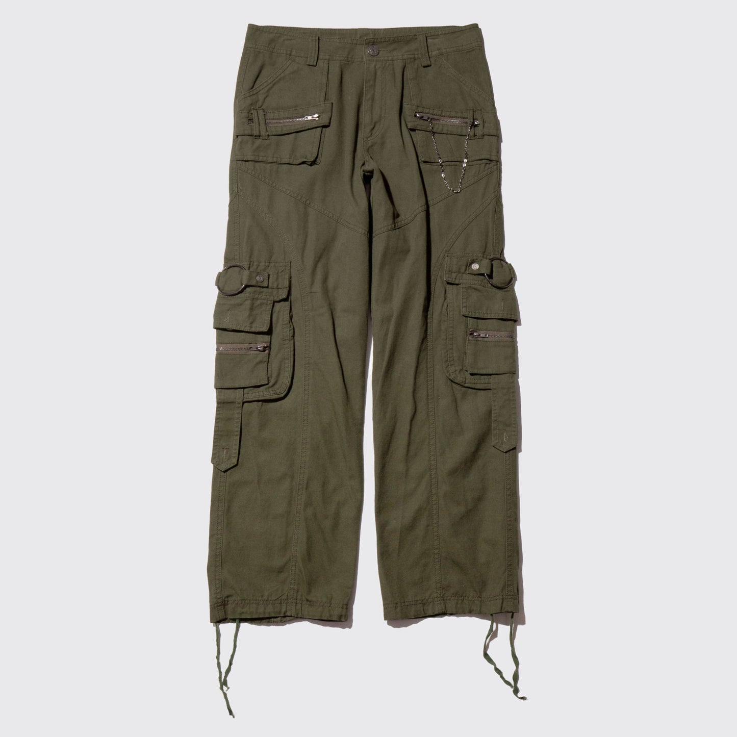 vintage ring parachute trousers