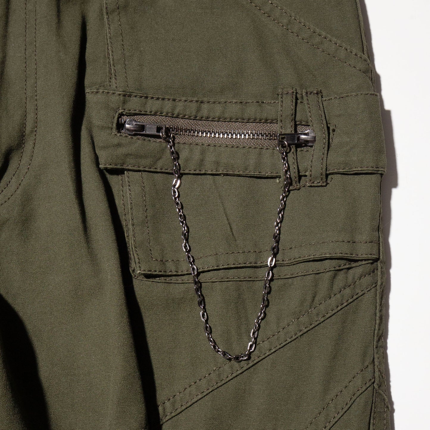 vintage ring parachute trousers