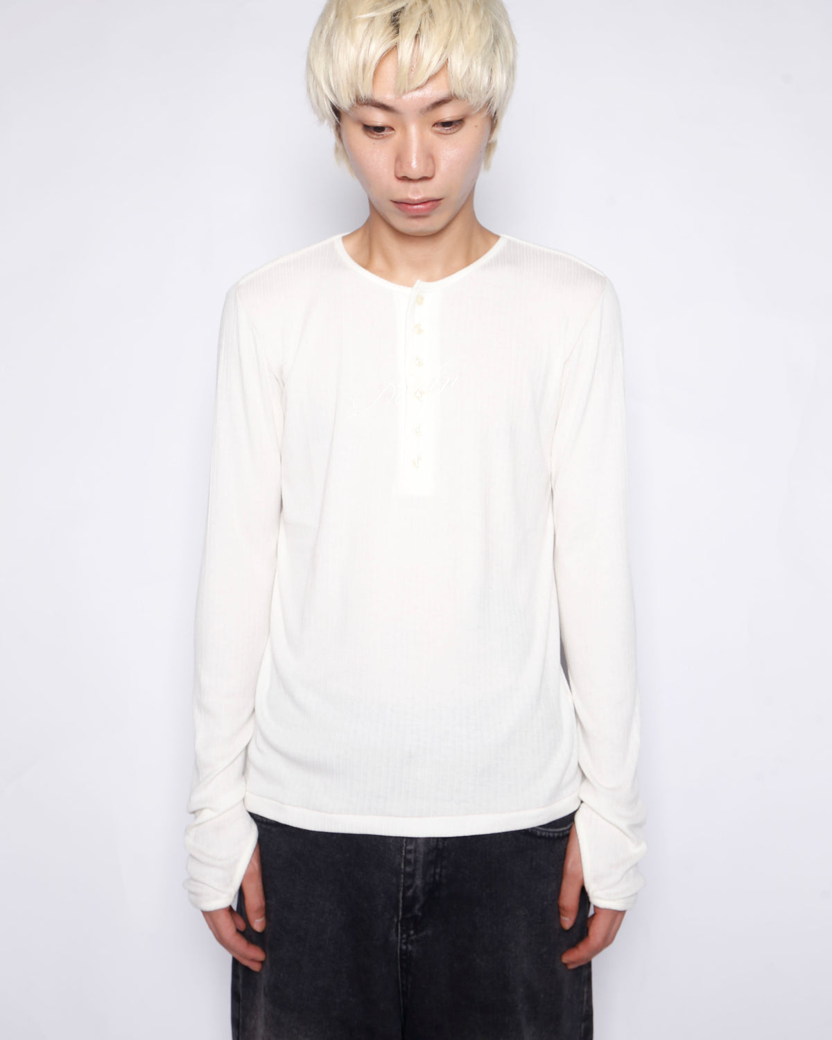 Go Go Darlin' - "DARLIN' BRODERIE HENRY NECK L/S"