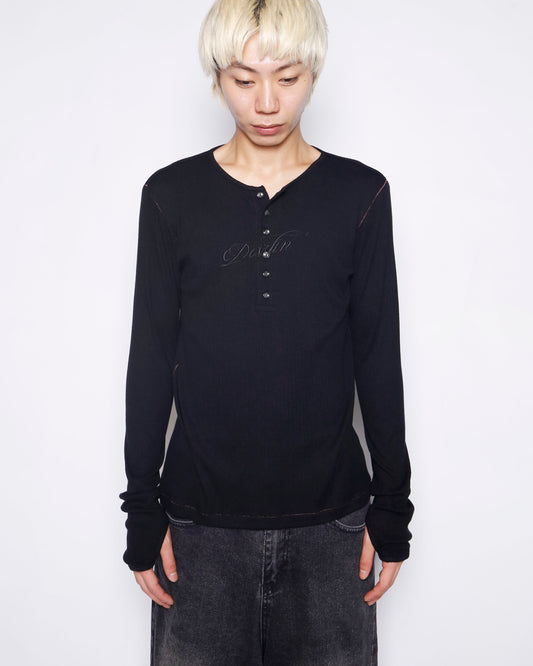 Go Go Darlin' - "DARLIN' BRODERIE HENRY NECK L/S"