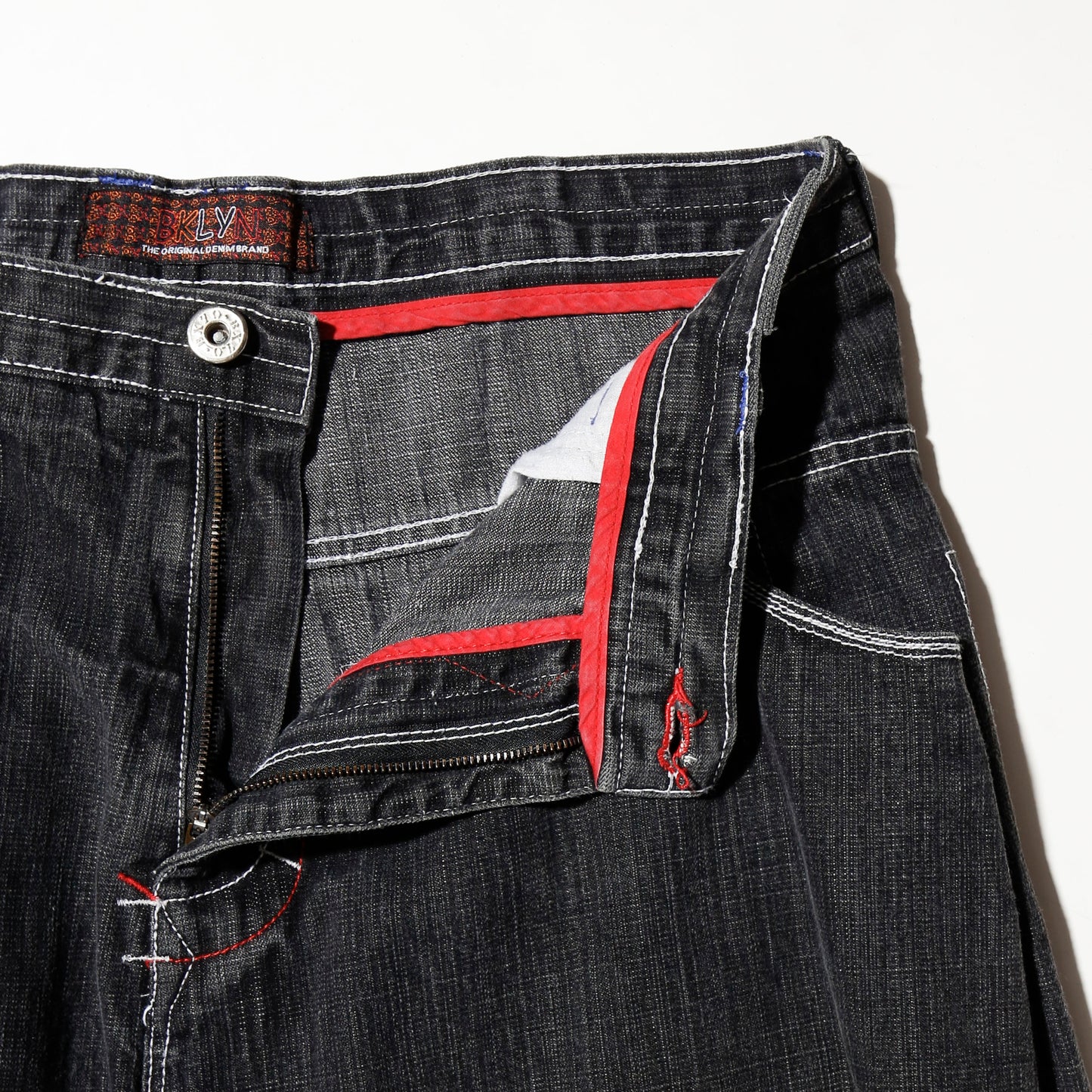 vintage resized tuck wide bermuda shorts