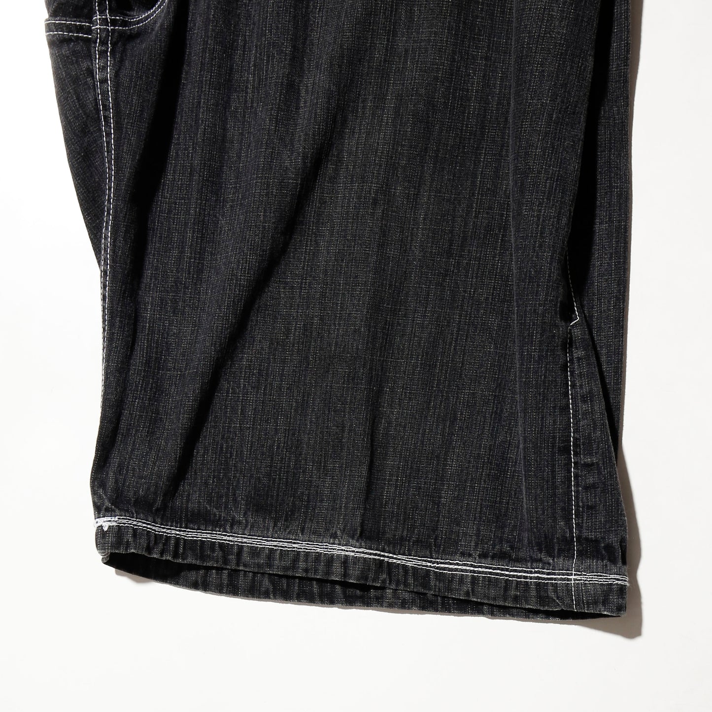 vintage resized tuck wide bermuda shorts