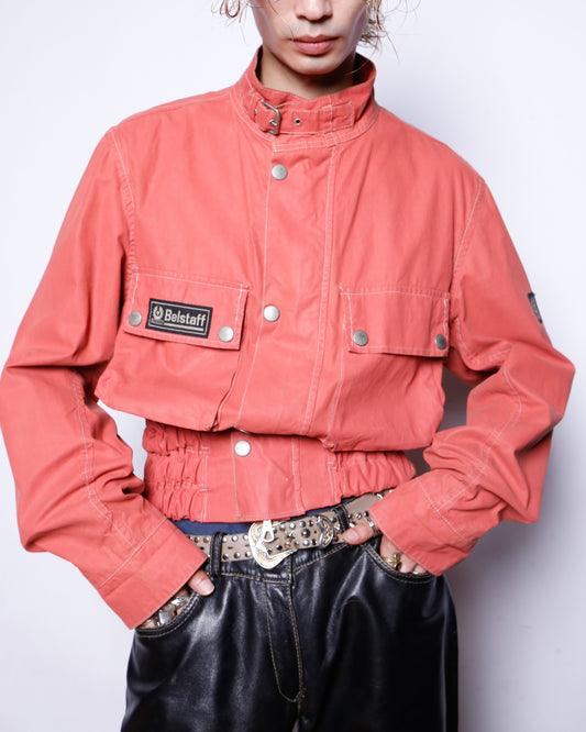 vintage belstuff ribbed ridding jacket *resized