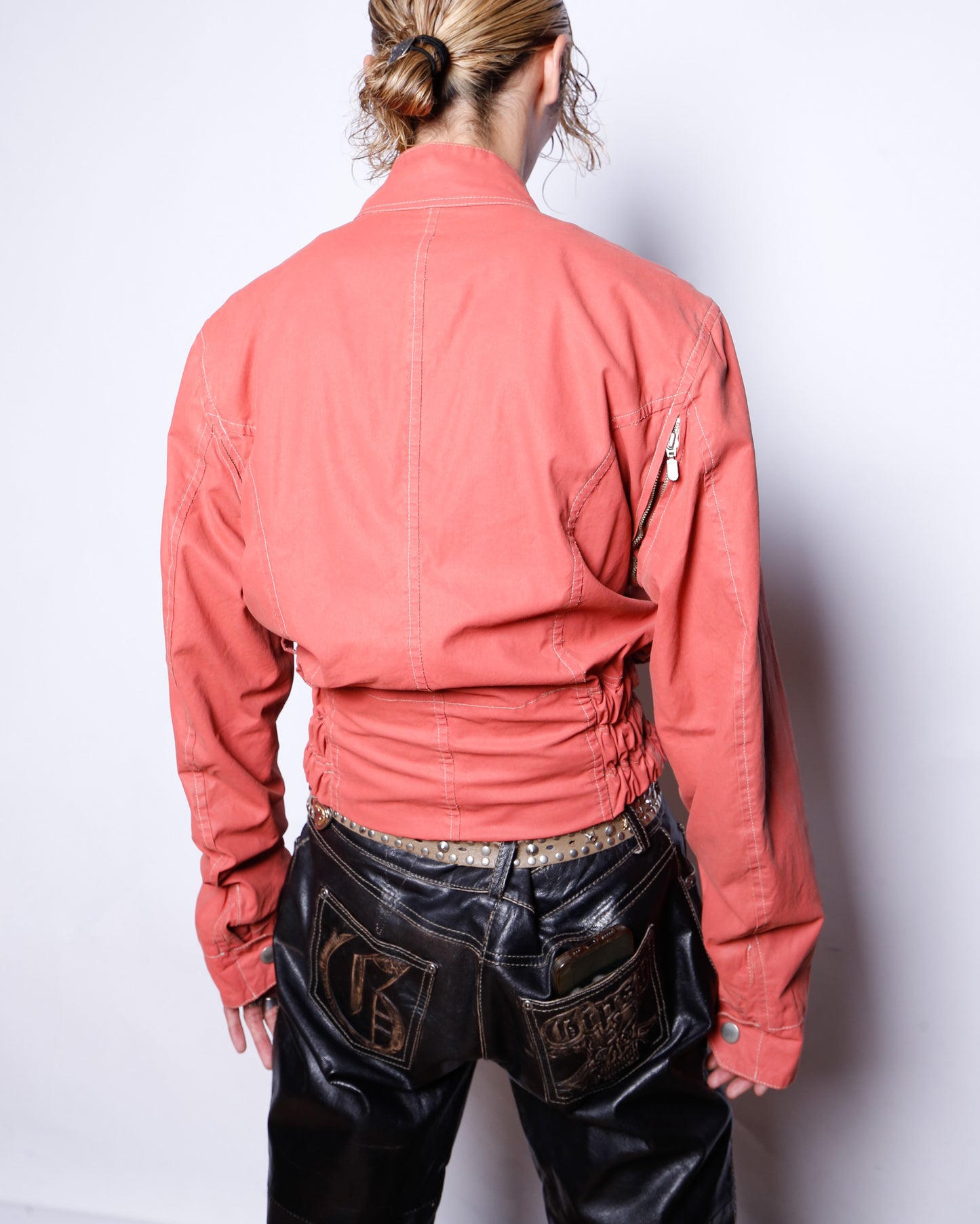 vintage belstuff ribbed ridding jacket *resized