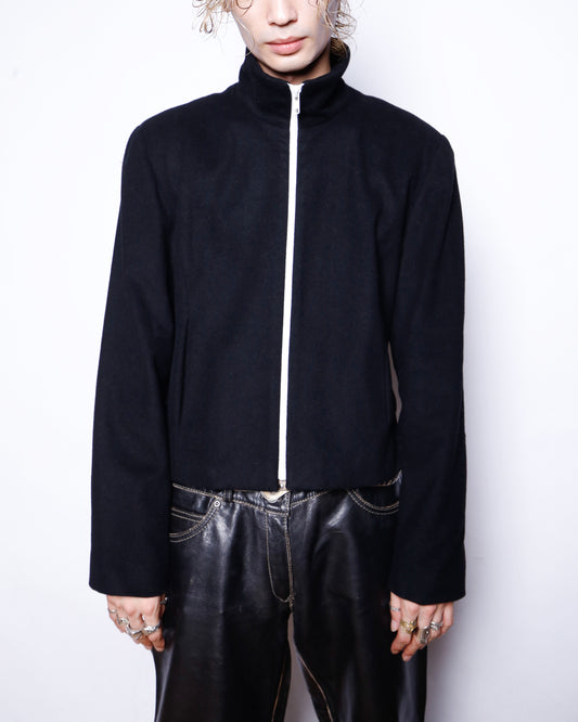 vintage cropped wool jacket