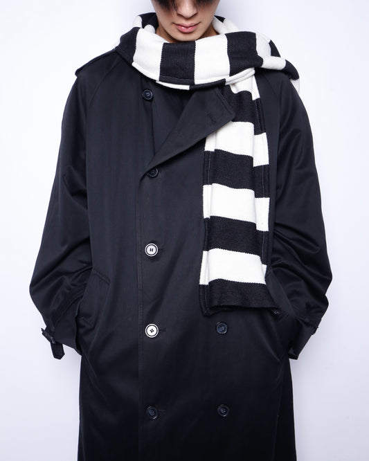 *one-off with muffler trench coat