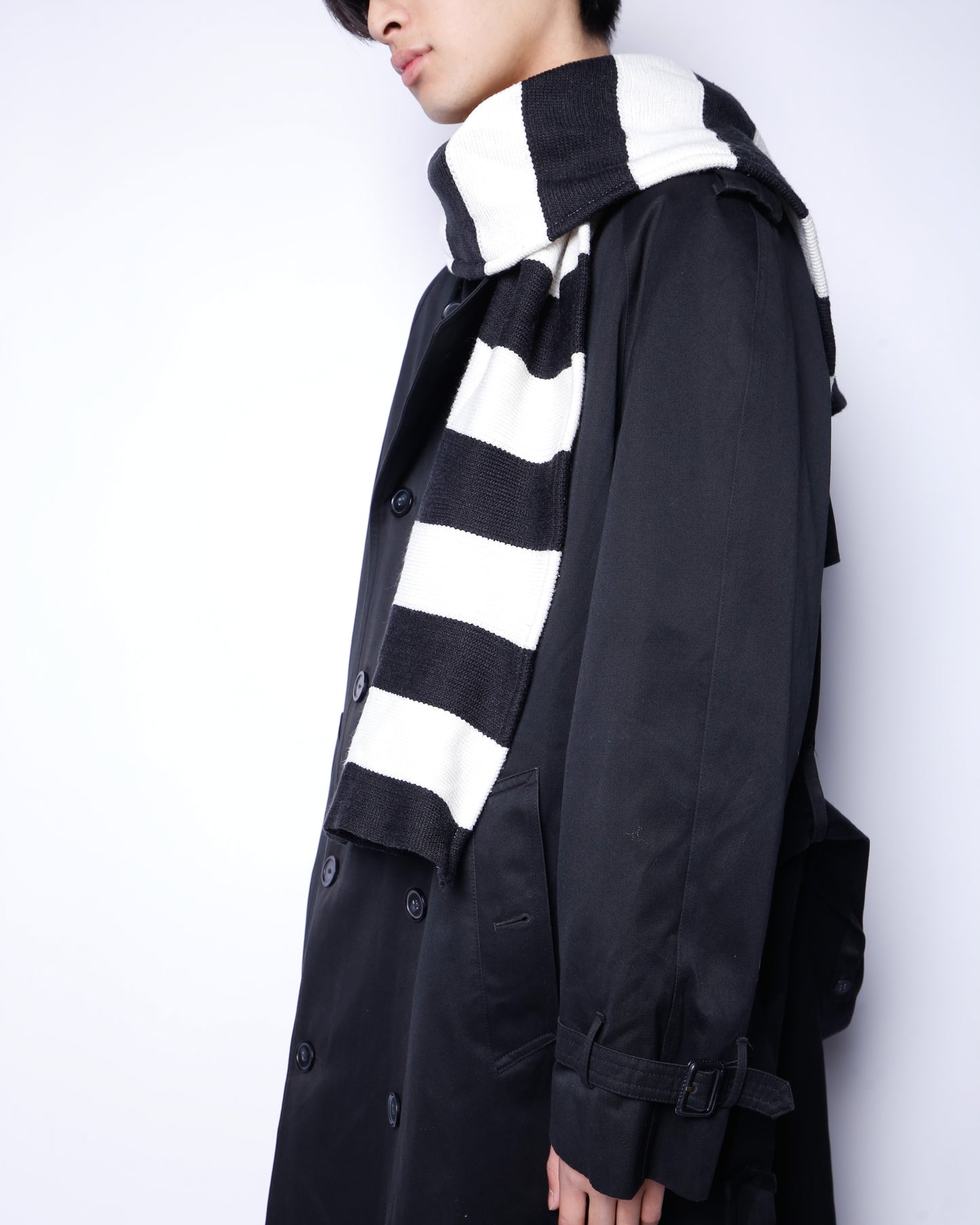 *one-off with muffler trench coat