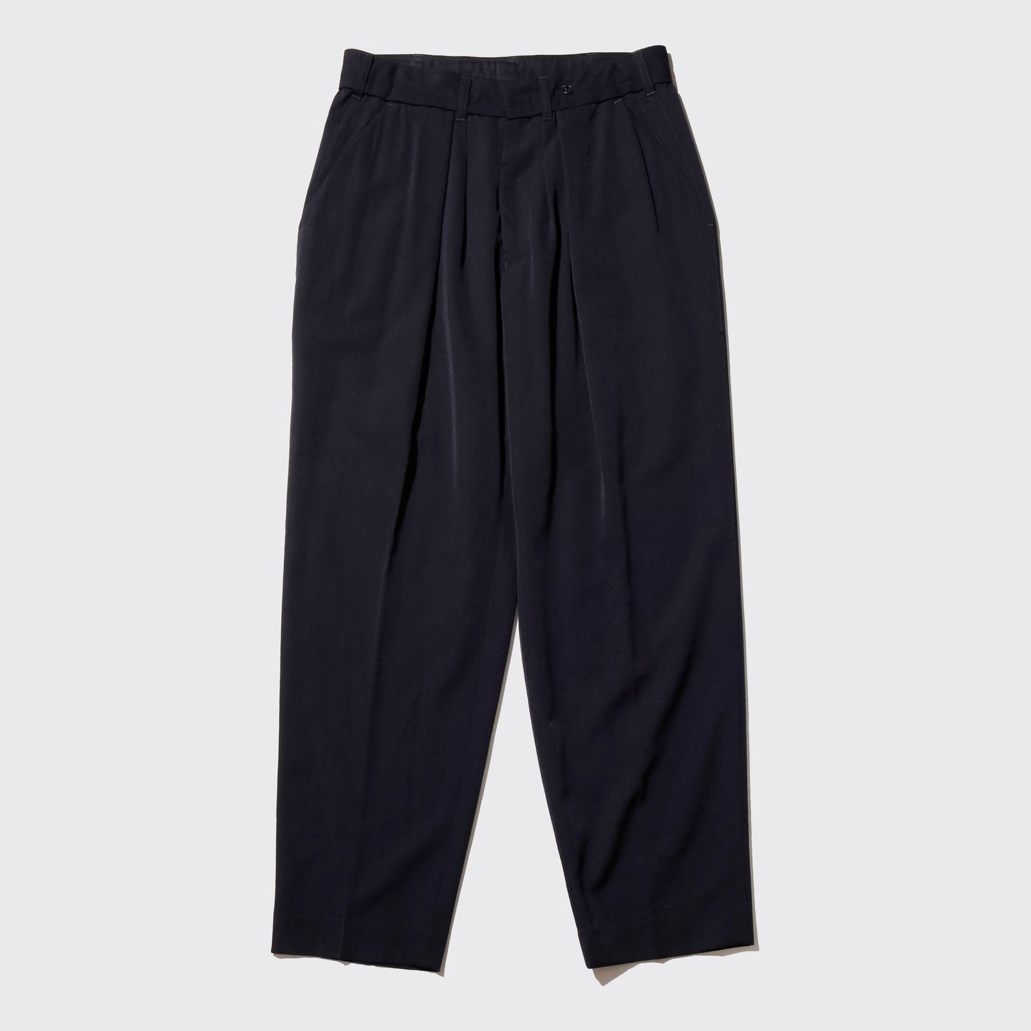 vintage tucked tapered slacks pants