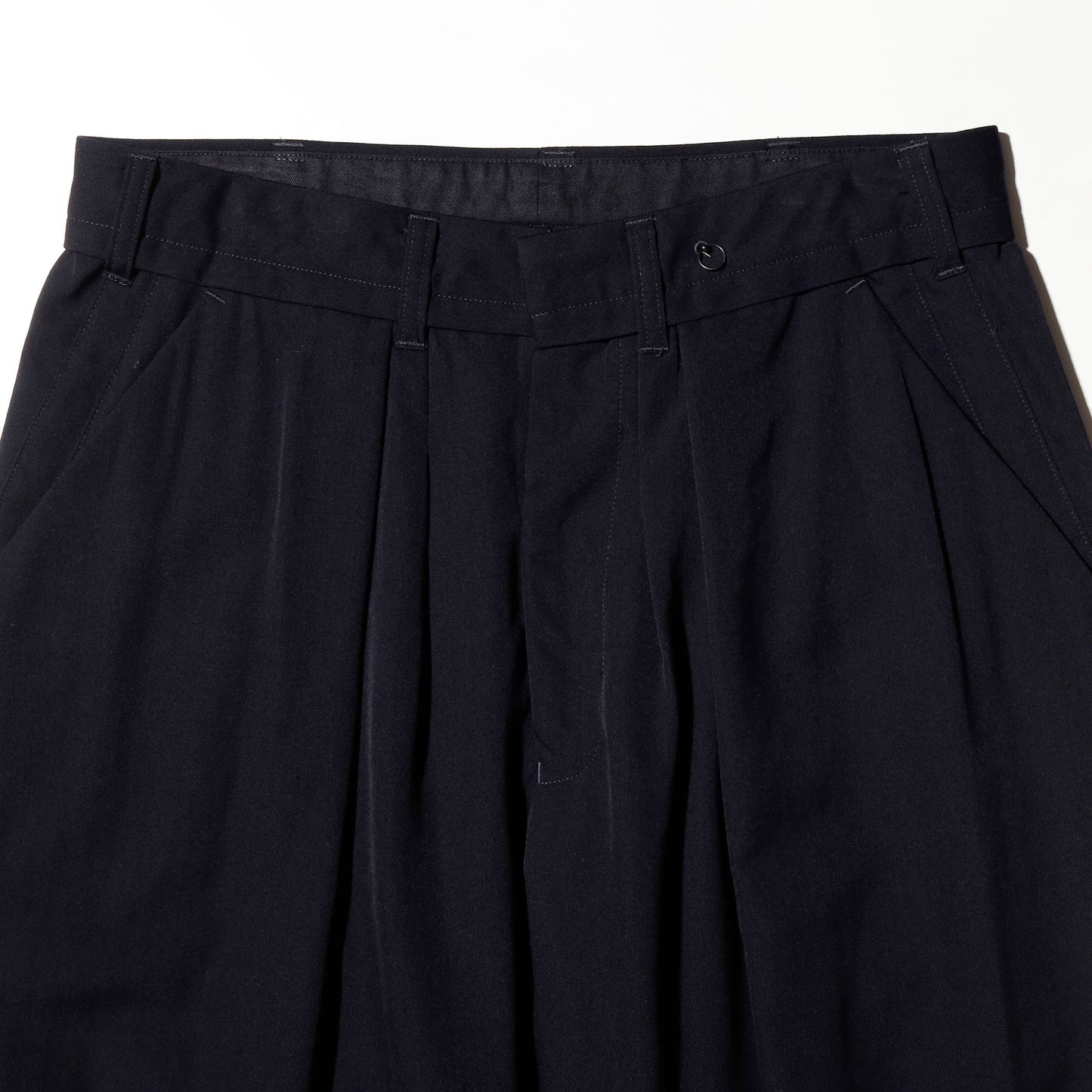 vintage tucked tapered slacks pants