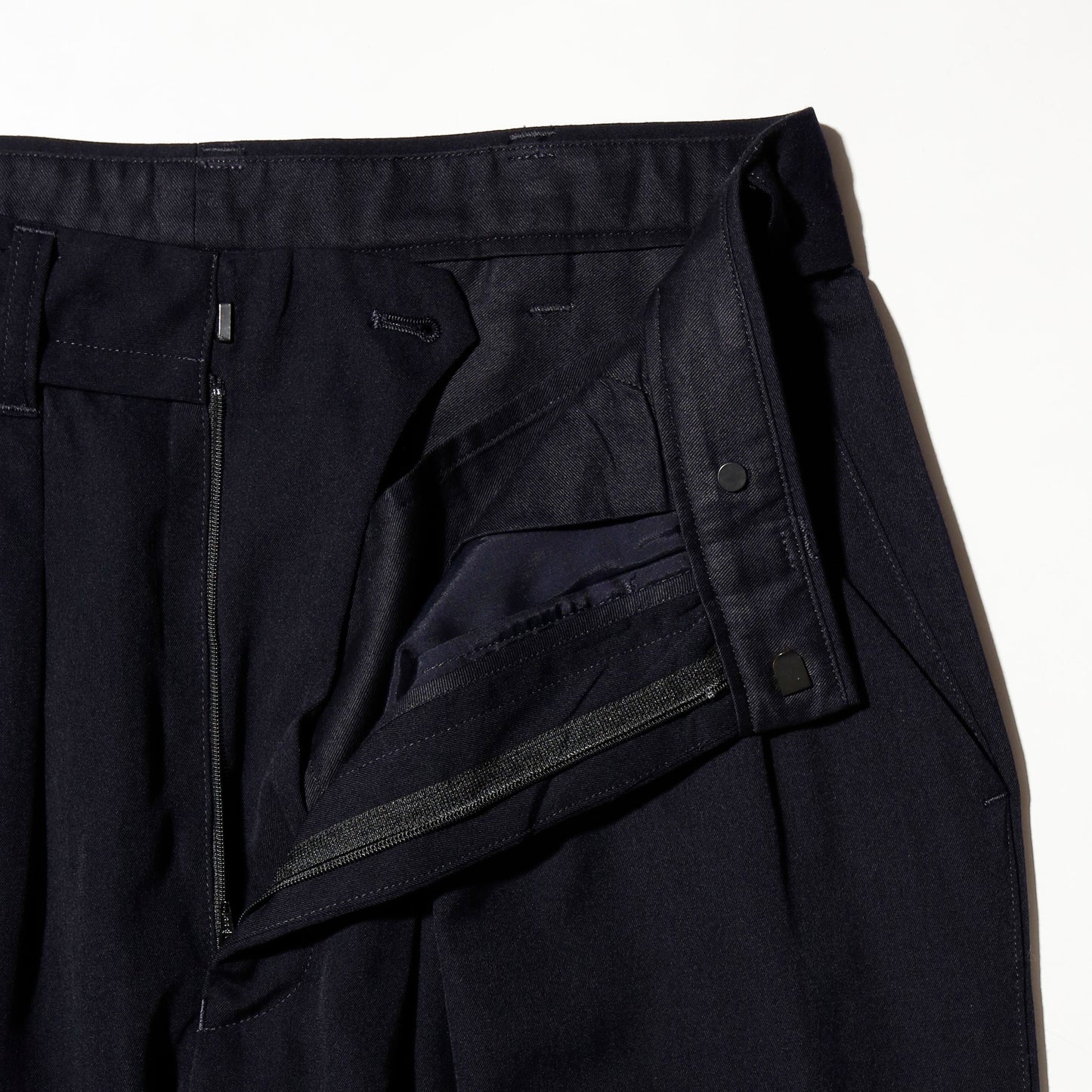 vintage tucked tapered slacks pants