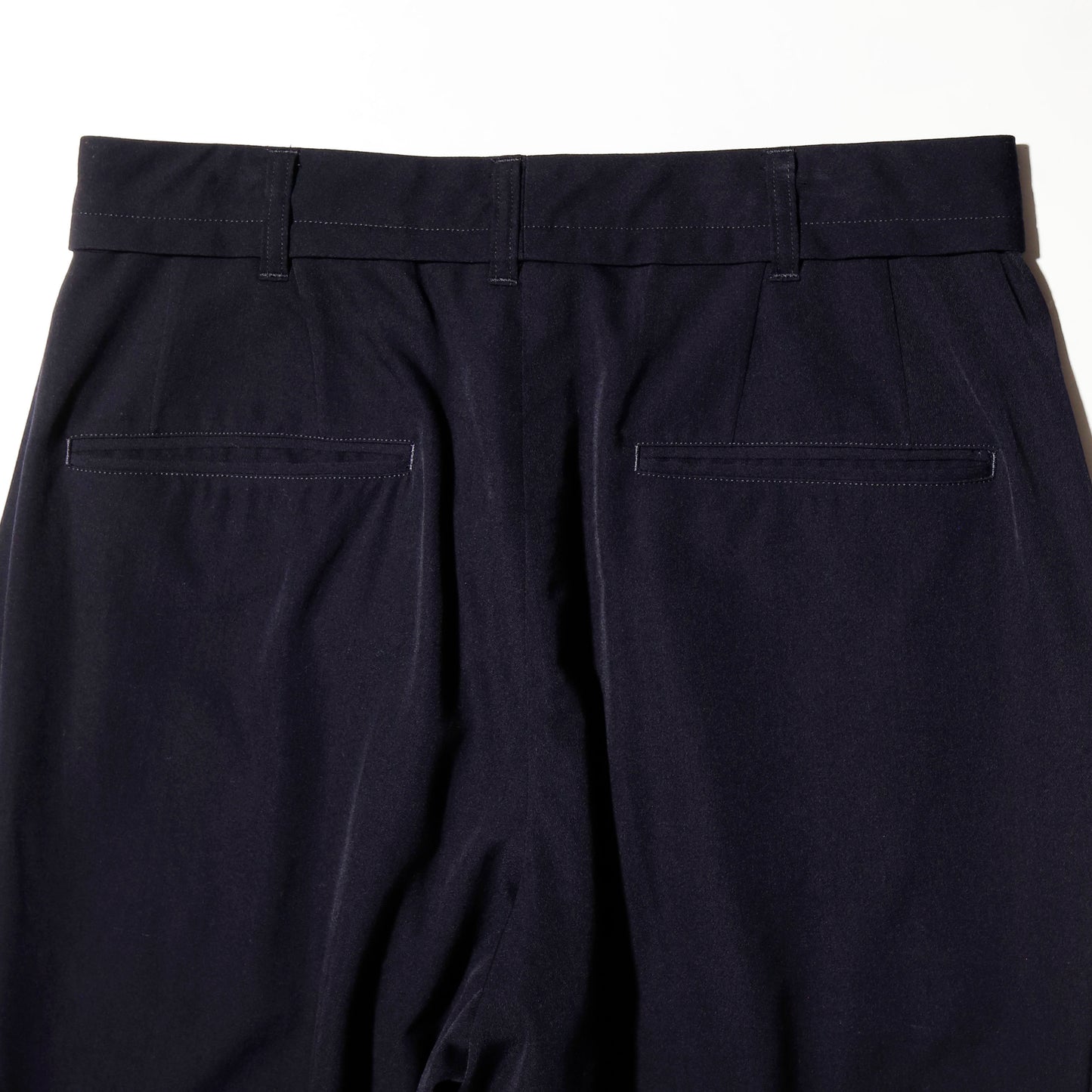 vintage tucked tapered slacks pants