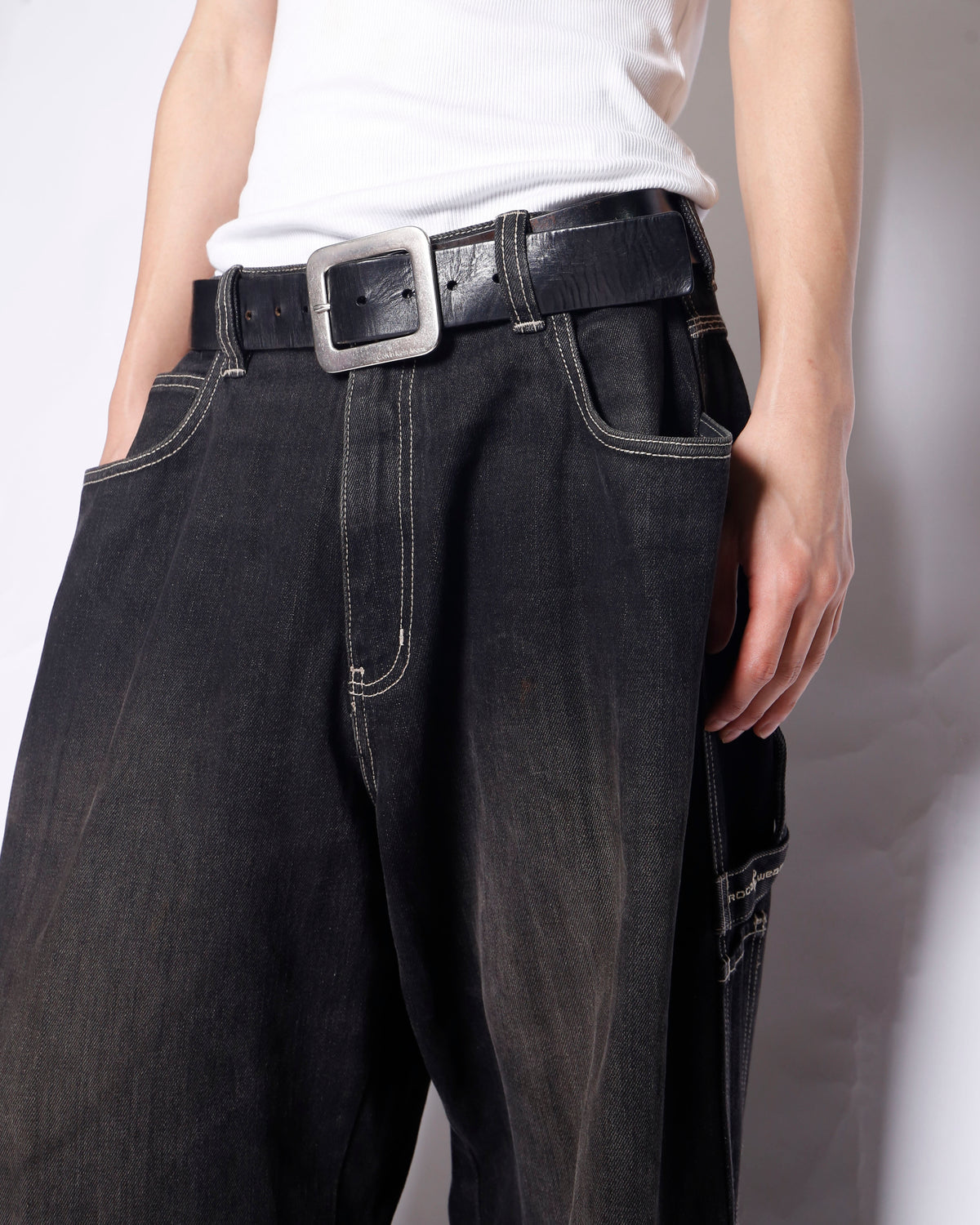 vintage rocawear faded carpenter jeans
