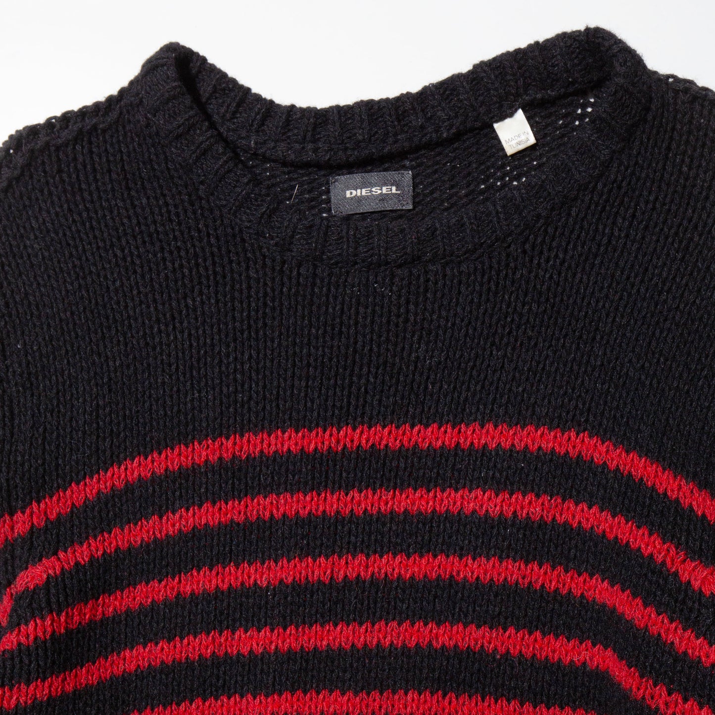 vintage diesel border sweater