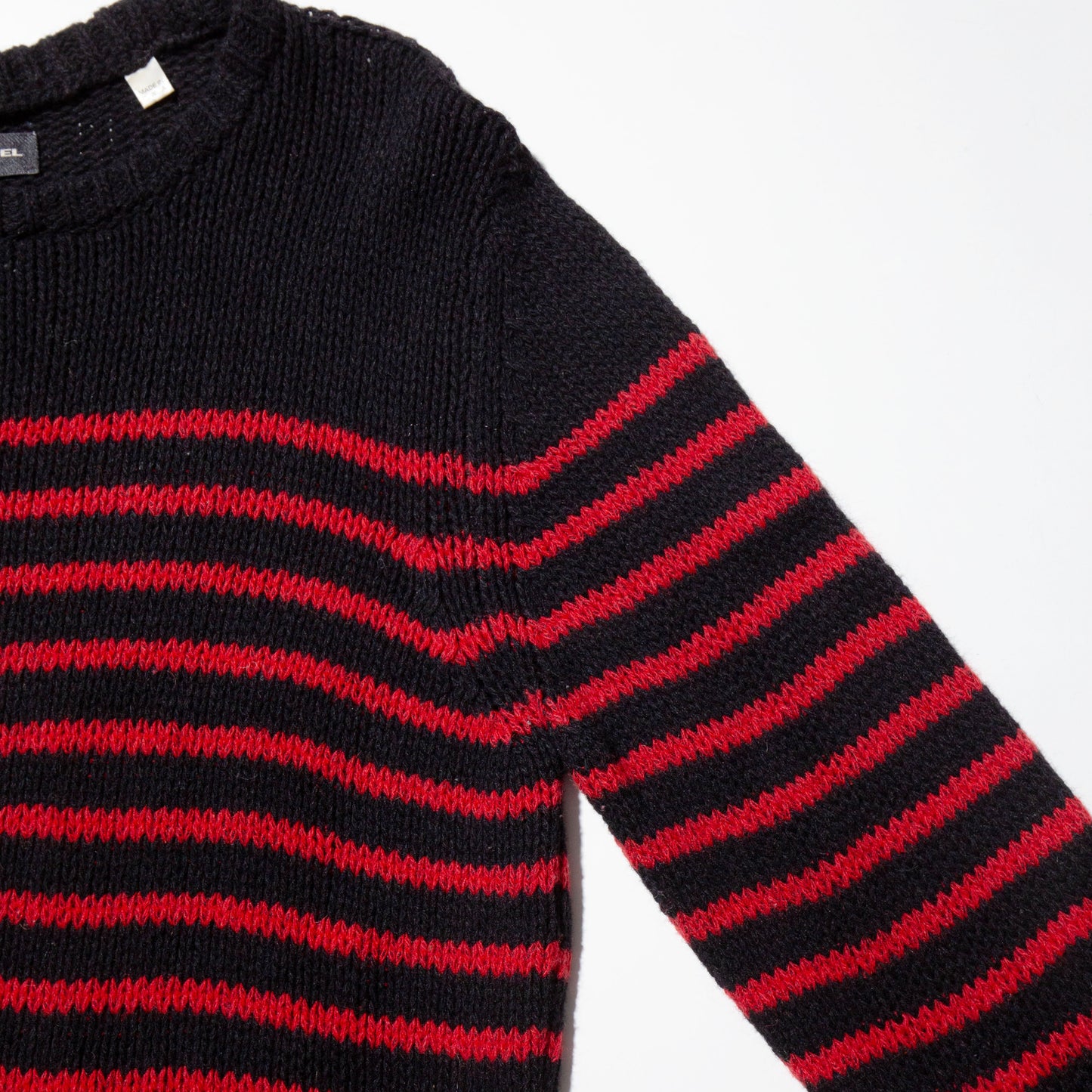 vintage diesel border sweater