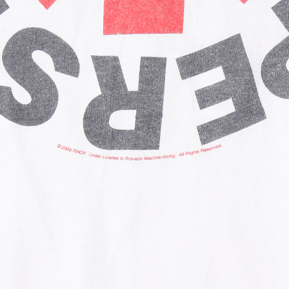 vintage 2006's Red Hot Chili Peppers asterisk t-shirt