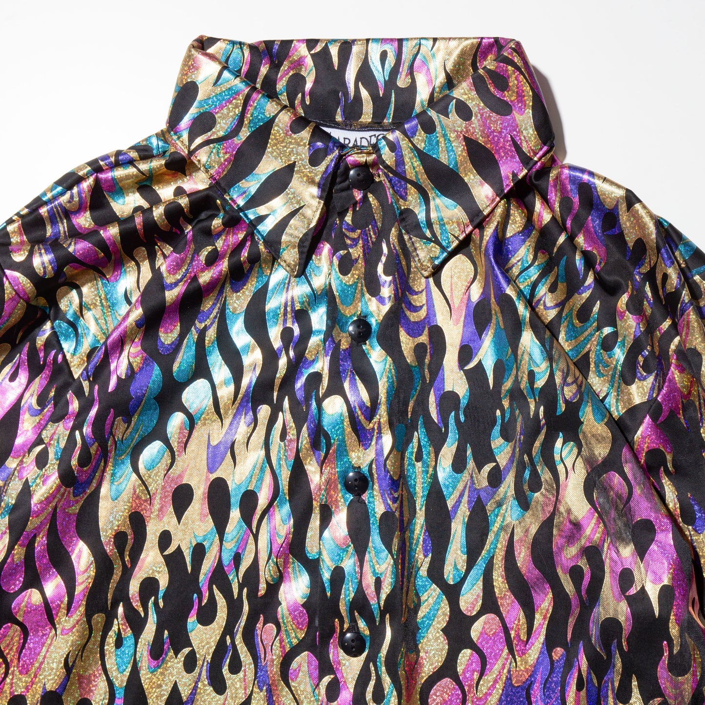 vintage  psychedelic flame shirt