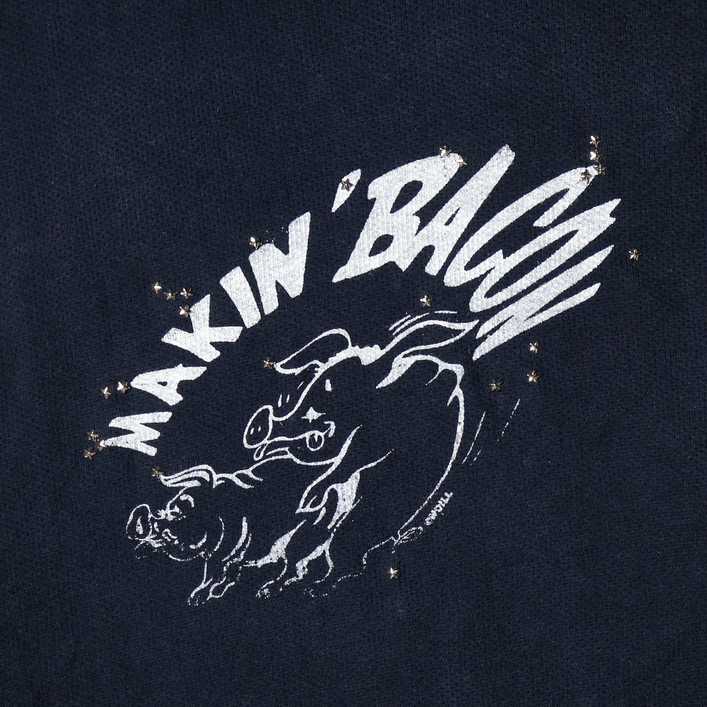 *one-off "making bacon" hand screen l/s