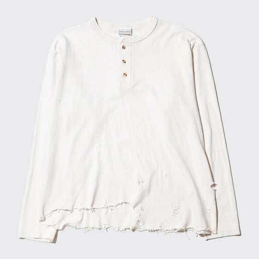 *one-off broken henry neck cut sew
