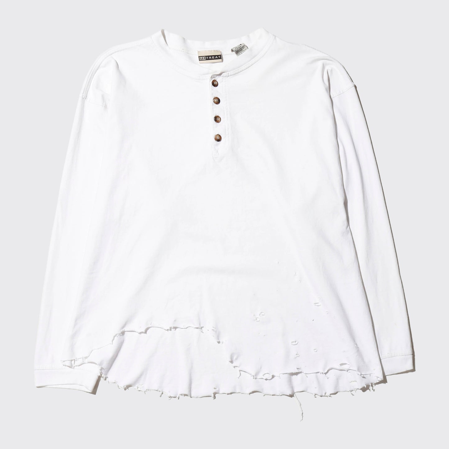 *one-off broken henry neck cut sew