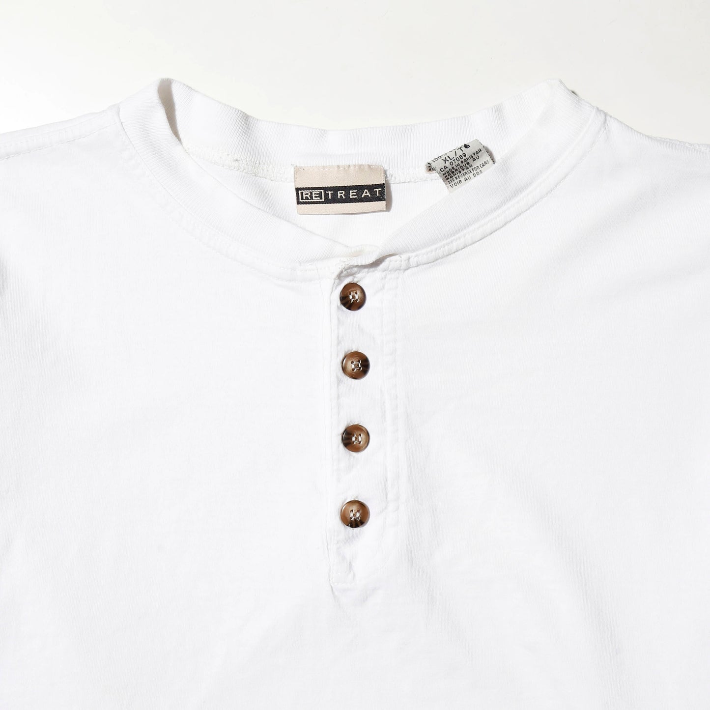 *one-off broken henry neck cut sew