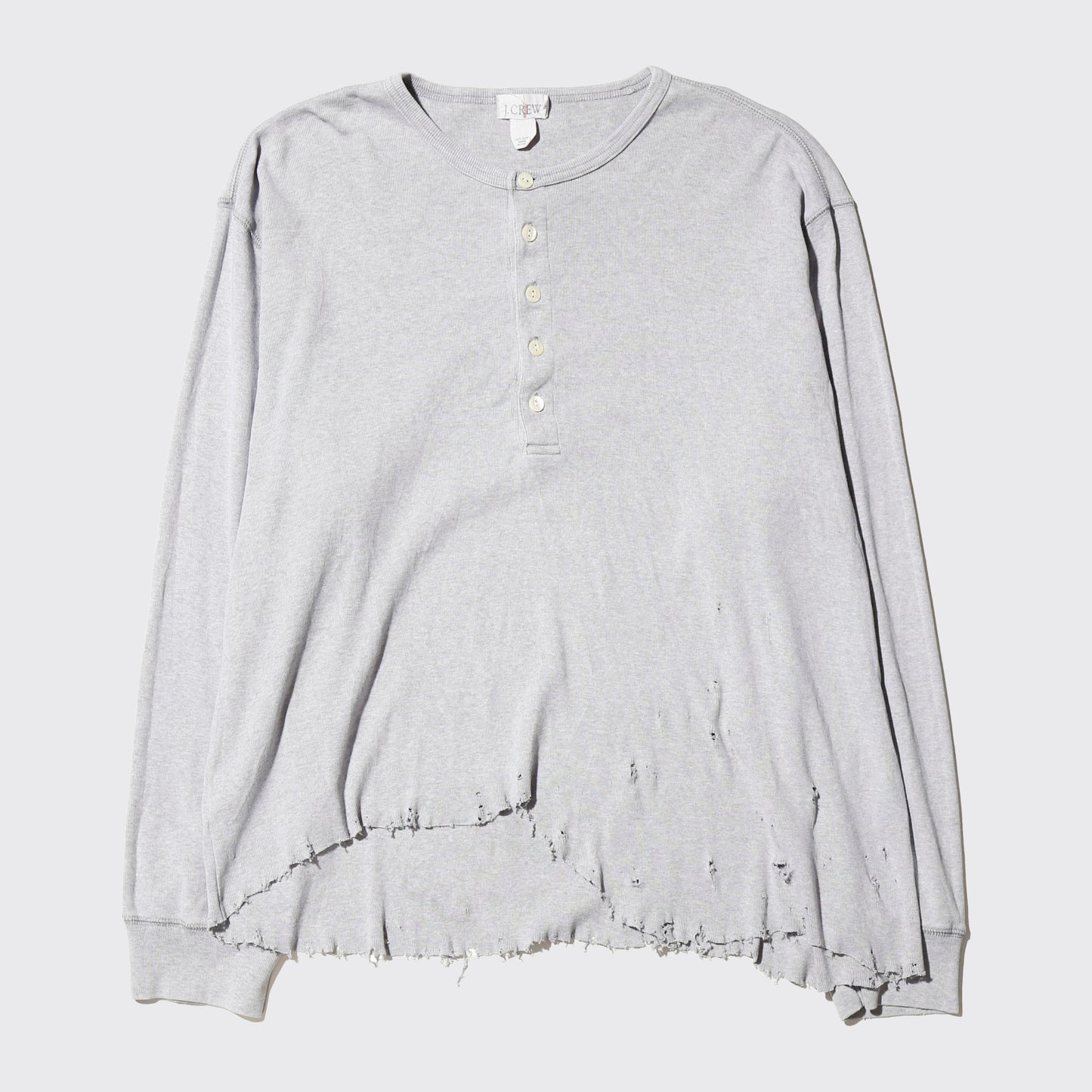 *one-off broken henry neck cut sew