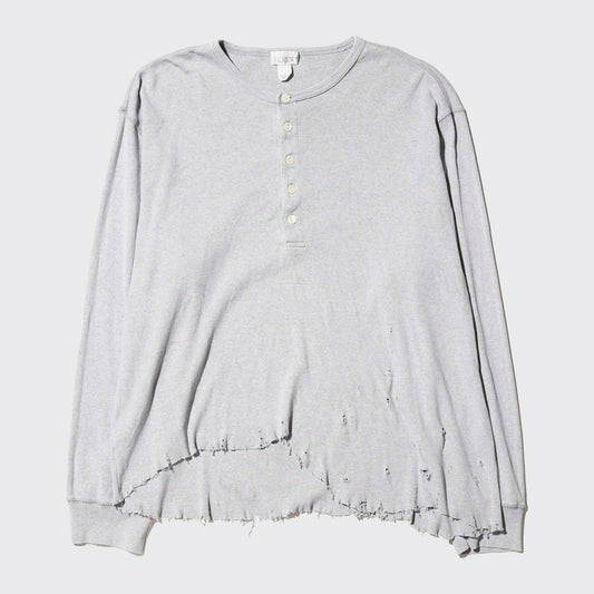 *one-off broken henry neck cut sew