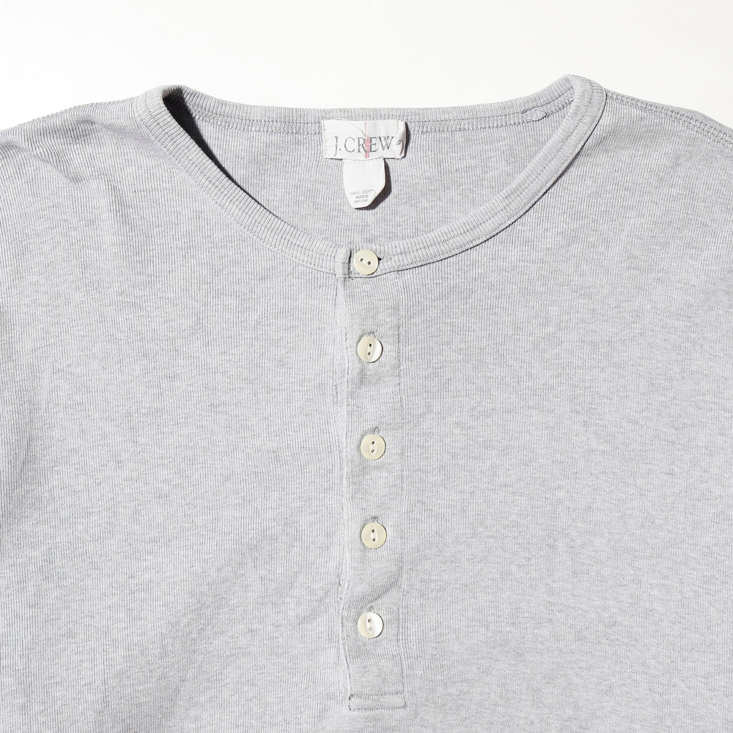 *one-off broken henry neck cut sew