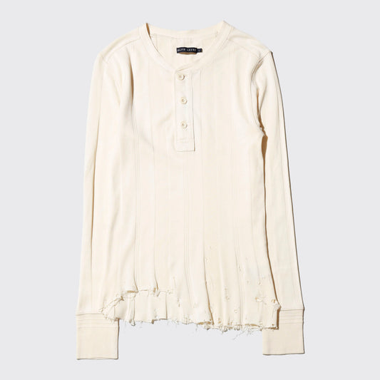 *one-off ralph lauren broken henry neck cut sew