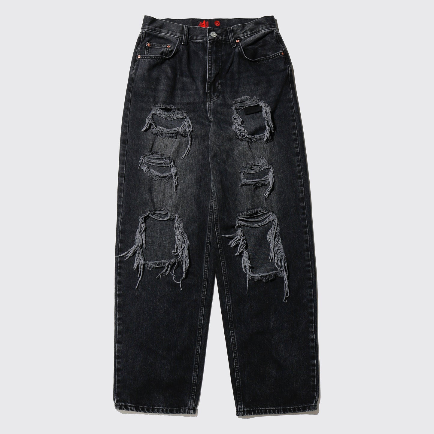 vintage clash baggy jeans