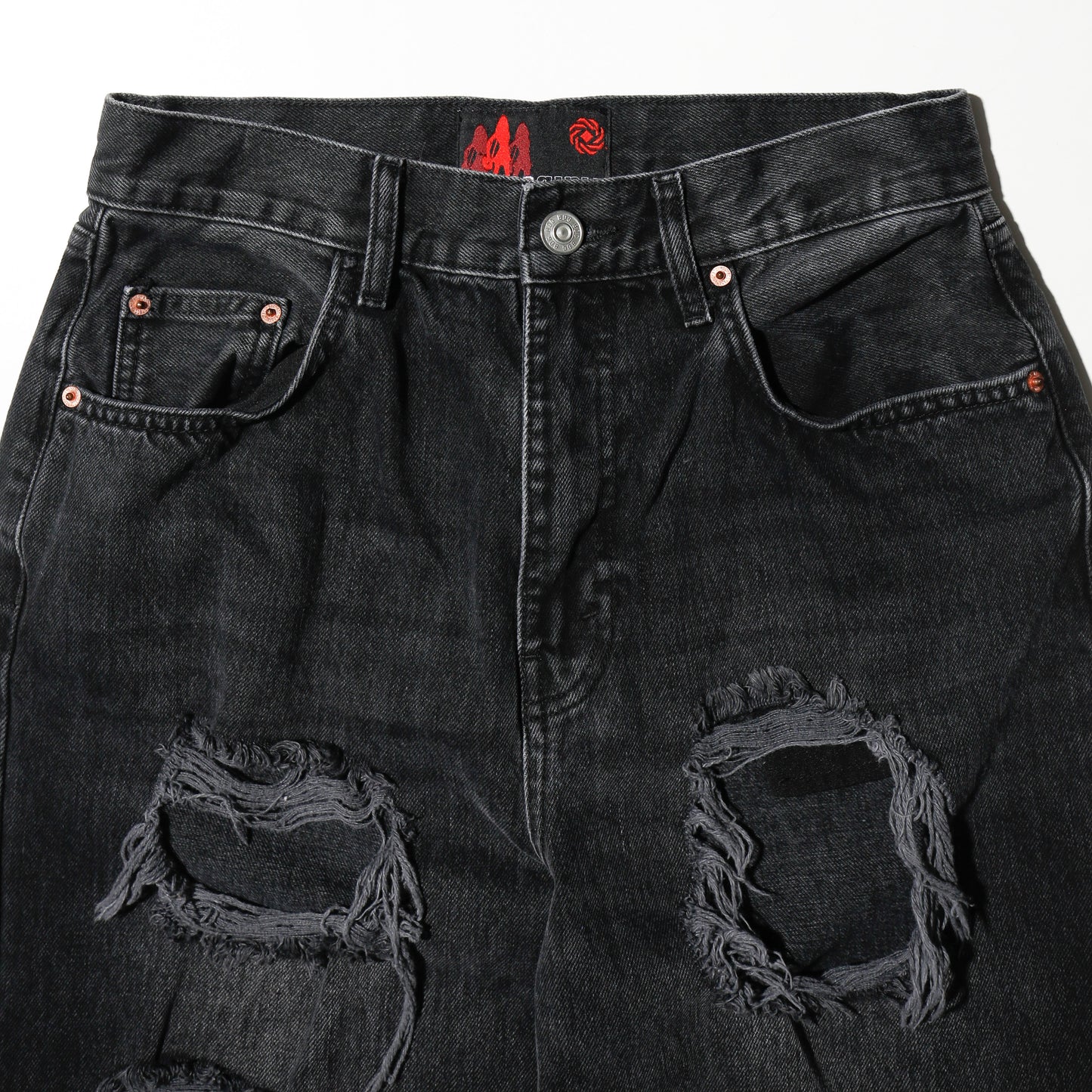 vintage clash baggy jeans