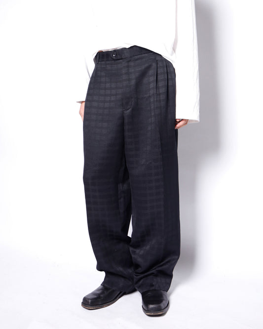 vintage hidden check zoot slacks